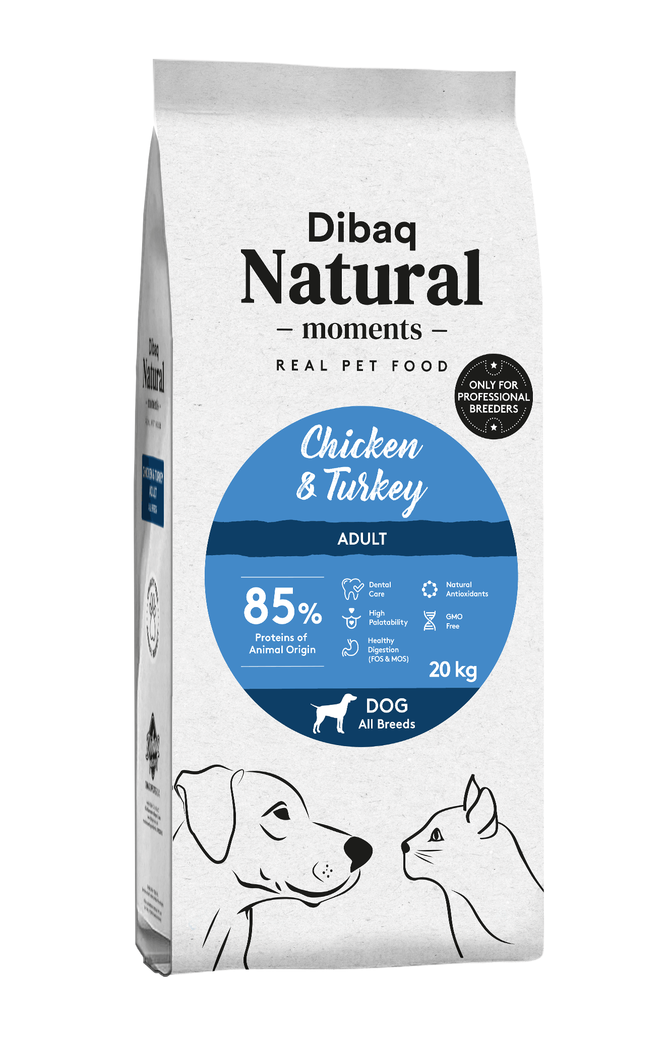 Natural Moments KANA & KALKKUNA 20 kg